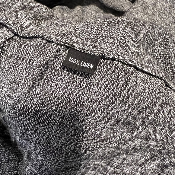 Mara Gibbucci grey linen open jacket - Picture 7 of 7